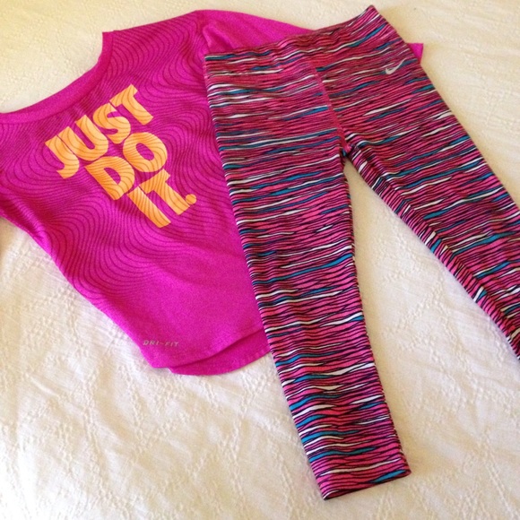 Nike Other - Nike top & leggings dri fit